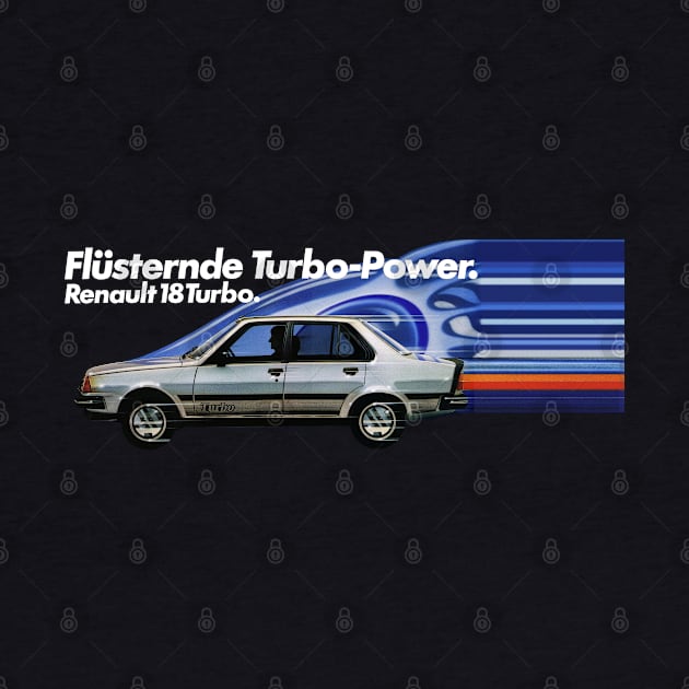 RENAULT 18 TURBO - advert by Throwback Motors